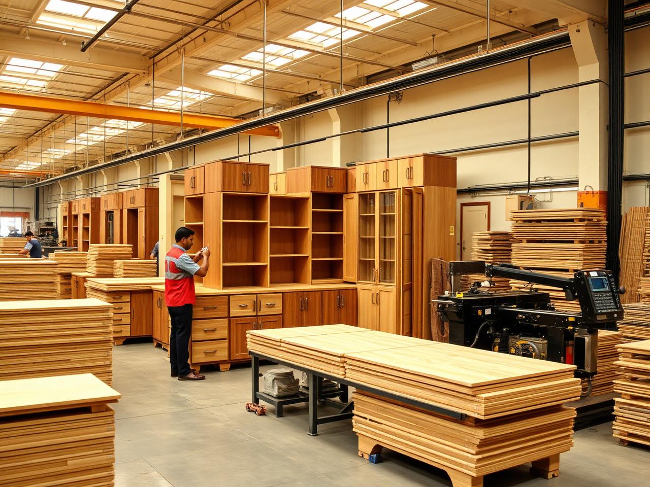 Wooden & Modular Furniture Plant